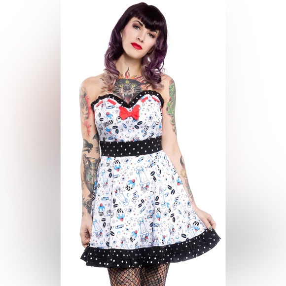 Sourpuss Dresses & Skirts - NWOT Sourpuss Lazy Sundae Erin Dress Sz XL